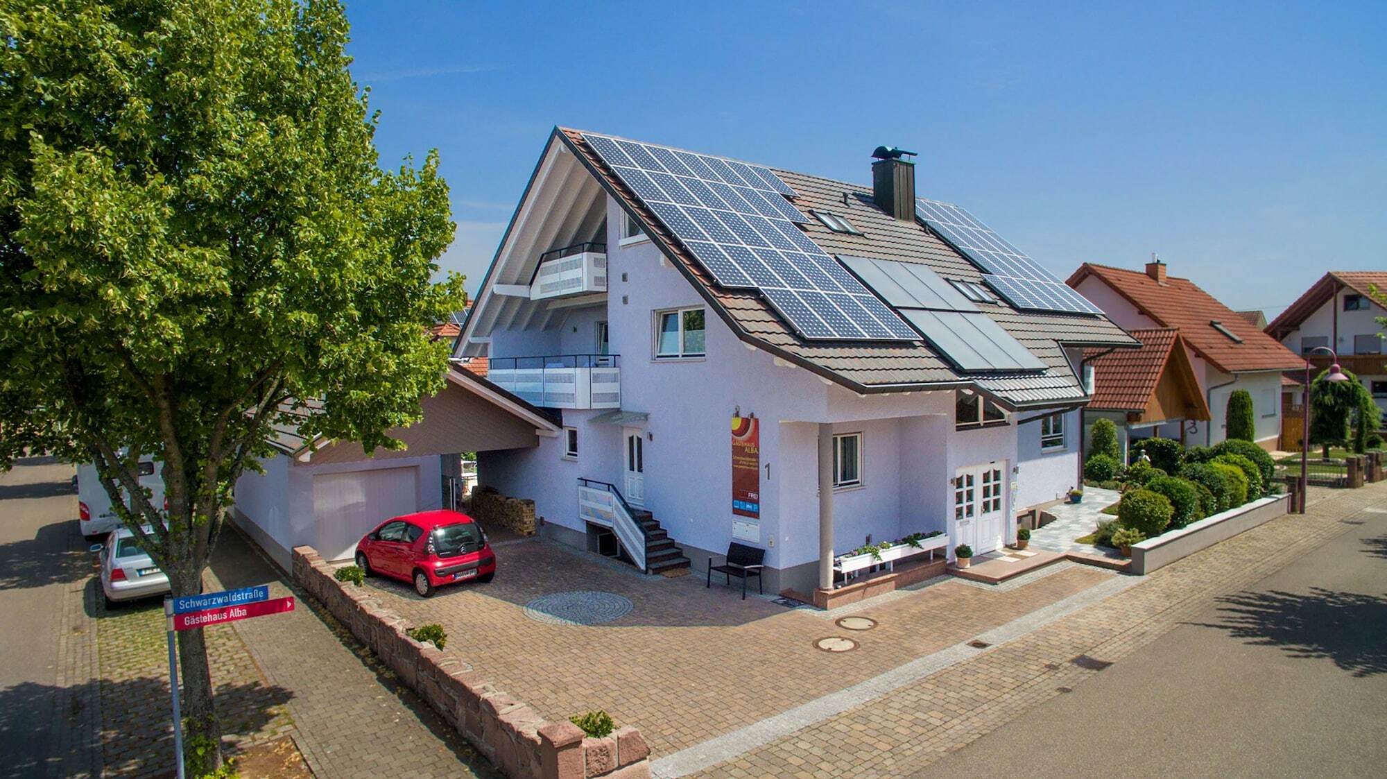 Gaestehaus Alba Garantiert Eintrittskarten Fuer Rulantica Und Europapark Ueber Uns Rust Exterior foto